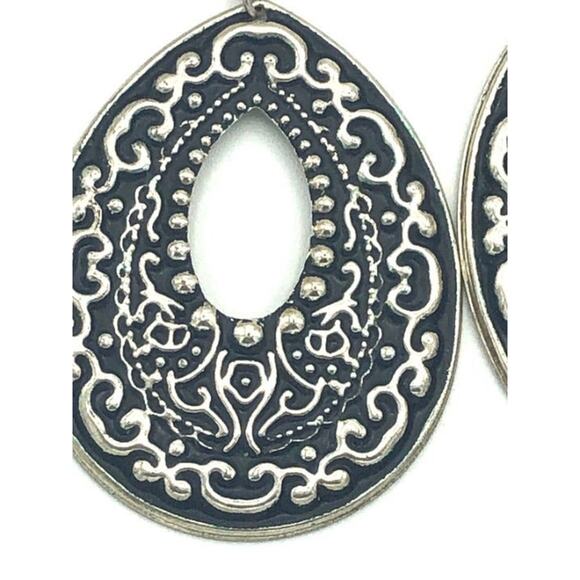 Rustic Look Earrings - Picture 2 of 5